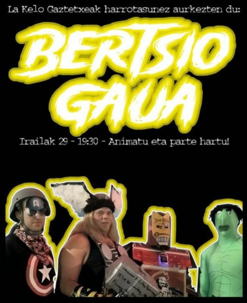 BERTSIO GAUA