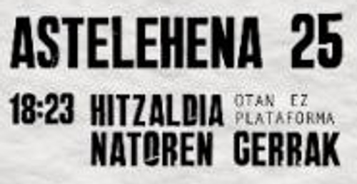 La Kelo gaztetxearen XXIII. urteurrena