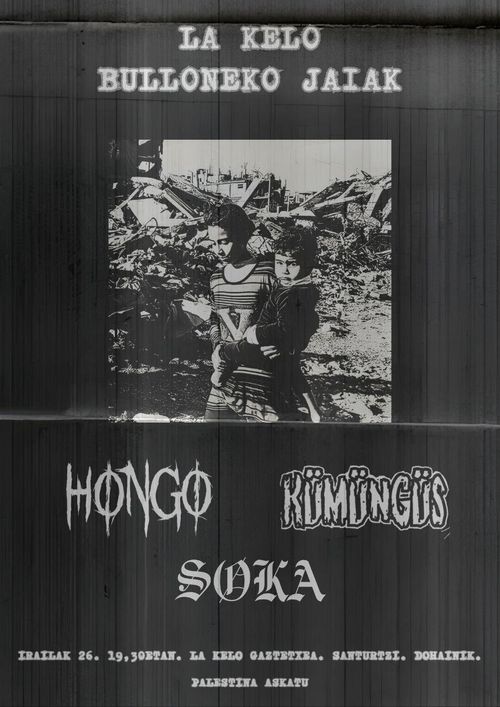 Kontzertua: Hongo, Kümüngüs, Soka