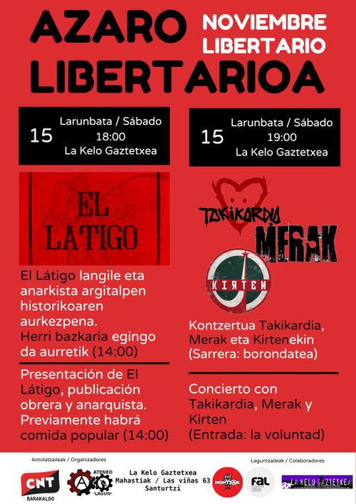 El latigo + Concierto
